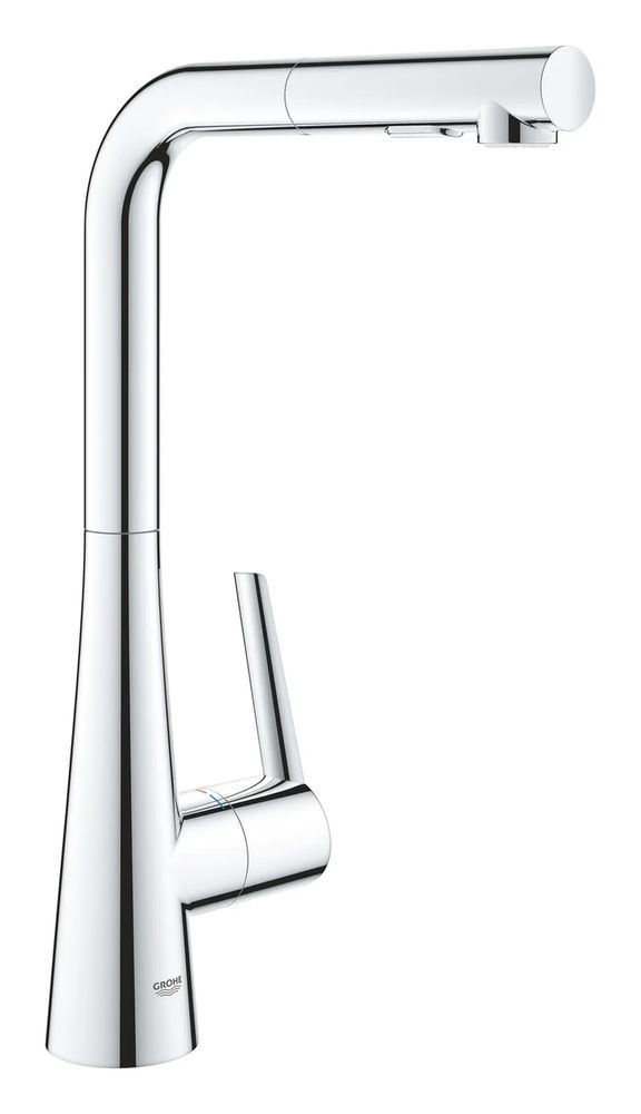 Змішувач для кухні з висувним виливом Grohe Zedra (32553002) 32553002 фото