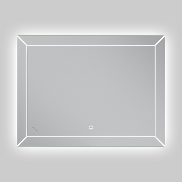 Зеркало Mixxus Premium CUBIC MR14-80x60-Reverse с Led Touch, Anti-fog, димером, регулятором яркости (MP6648) MP6648 фото