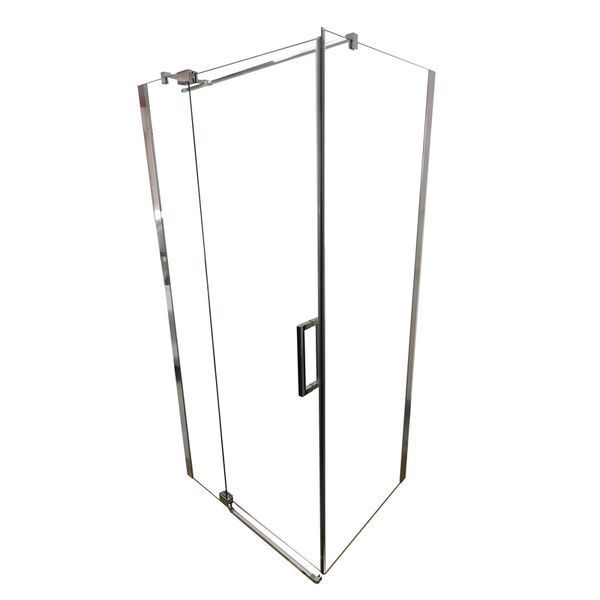 Душевая кабина без поддона Koer SR SC02-120x90x200-TR-01 прозрачное стекло Easy Clean 8мм, хром (KR5354) KR5354 фото