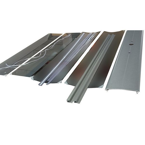 Бокс душевой без гидромассажа Mixxus STRONG SB01-90x90x215-GR SATIN с высоким поддоном (MI6885) MI6885 фото