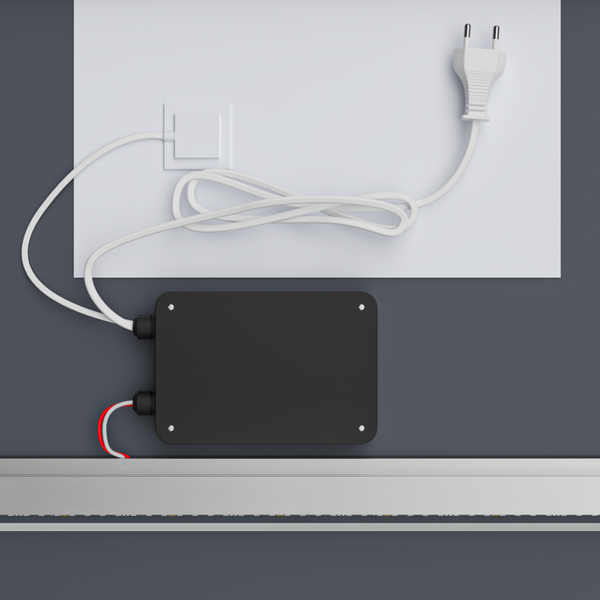Зеркало Mixxus Premium CUBIC MR14-80x60-Reverse с Led Touch, Anti-fog, димером, регулятором яркости (MP6648) MP6648 фото