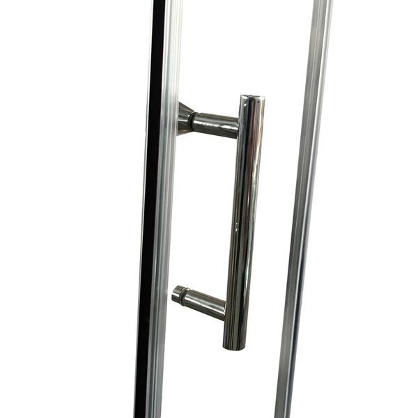 Душевая кабина без поддона Koer SR SC04-100x100x195-TR-01 прозрачное стекло Easy Clean 5мм, хром (KR5361) KR5361 фото