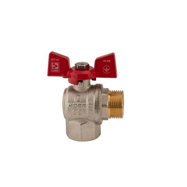 Кран шаровый Koer 3/4" ГШБ угловой (KR.208) (KR2806) KR2806 фото