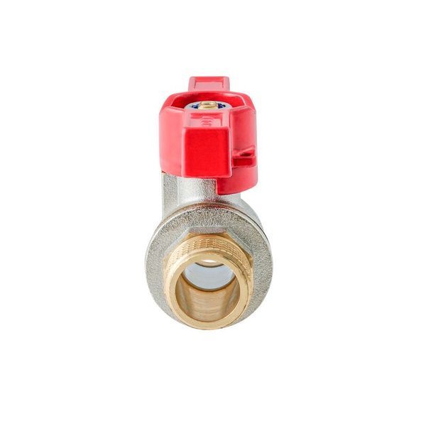 Кран шаровый ШШМ Koer Extreme KE.219-15 - 1/2" MM ручка "бабочка" красная (KR5762) KR5762 фото