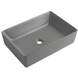 Раковина накладная Mixxus Premium QUADRO-0108 GRAY 550x390x145mm (MP6652) MP6652 фото 1