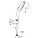 Душовий набір Grohe Tempesta 110 2 режими струменю (Rain, Jet) (261642433) 261642433 фото 2