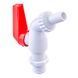 Пивной кран PVC (White+red) Plamix PVI-1/2" (PM0631) PM0631 фото 4