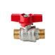 Кран шаровый ШШМ Koer Extreme KE.219-15 - 1/2" MM ручка "бабочка" красная (KR5762) KR5762 фото 5