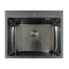 Мийка MIXXUS MH6050 DECOR GRAPHITE (MH6050 DECOR NANO-BLACK) (3.0/0.8) з нерж. сталі (колір графіт) (MX1934) MX1934 фото 1