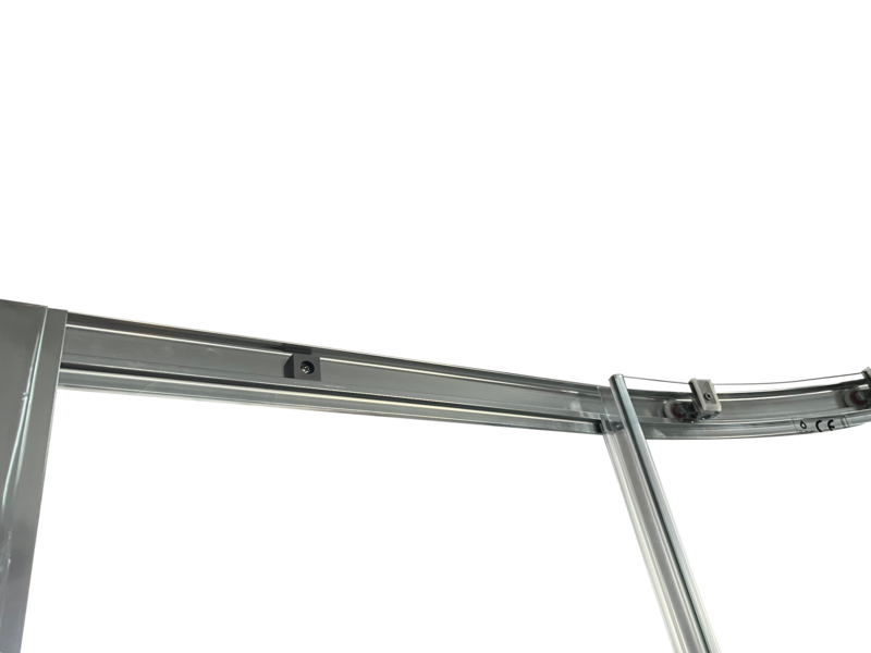 Душевая кабина без поддона Koer SR SC04-100x100x195-TR-01 прозрачное стекло Easy Clean 5мм, хром (KR5361) KR5361 фото