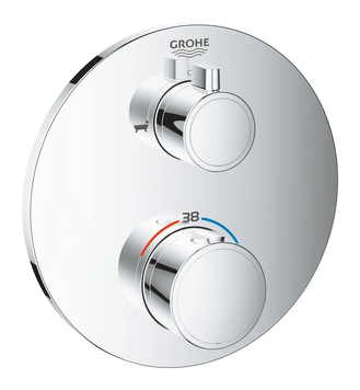 Термостат скрытого монтажа на 2 потребителя Grohe Grohtherm Convent. Concealed (24077000) 24077000 фото