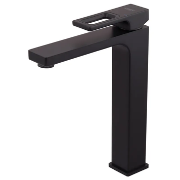 Змішувач для умивальника Koer KB-11009-05 високий (Колір чорний) (KR3501) KR3501 фото