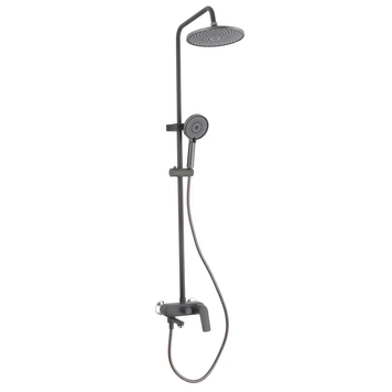 Душевая колонна со смесителем Plamix Lucas-008-J Graphite (Цвет графит) (PM6103) PM6103 фото