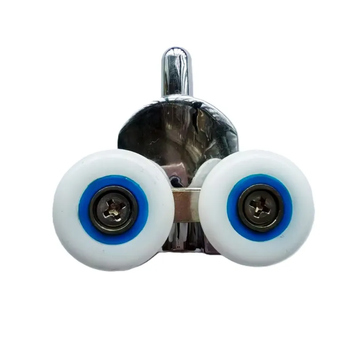 Ролики для душових кабін подвійні колеса MIXXUS PREMIUM ROLLERS SCP02-1 CHROME нижні (23mm для DIVERSE SC01,SC02,SD01) (MI7162) MI7162 фото