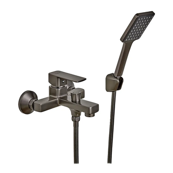 Змішувач для ванної кімнати Haiba Kubus 009 Euro Graphite (HB4007) HB4007 фото
