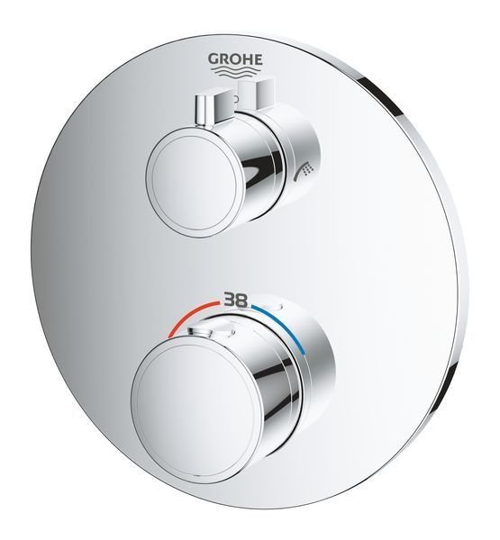 Термостат скрытого монтажа на 2 потребителя Grohe Grohtherm Convent. Concealed (24077000) 24077000 фото