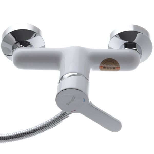 Смеситель для душа Ibergrif Square M12022W (IB0032) IB0032 фото