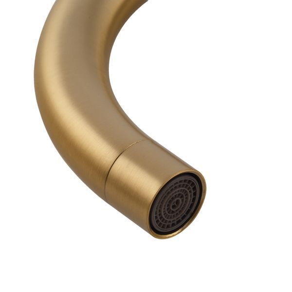 Смеситель для кухни Mixxus SUS-011 Brushed Gold из нерж.стали SUS304 (Цвет матовое золото) (MI8435) MI8435 фото