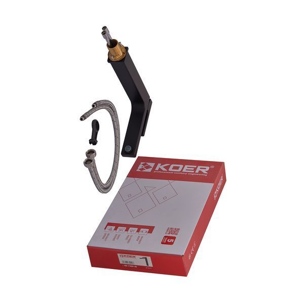 Смеситель для умывальника Koer KB-11009-05 высокий (Цвет черный) (KR3501) KR3501 фото