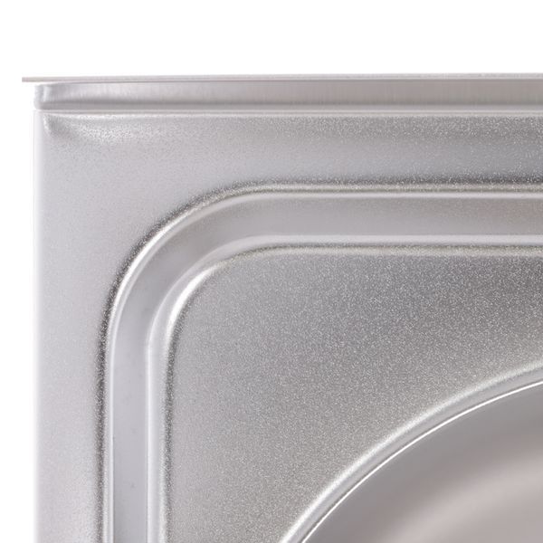 Мойка кухонная Zerix Z8050D-08-180E DOUBLE (Satin) (ZM0569) ZM0569 фото