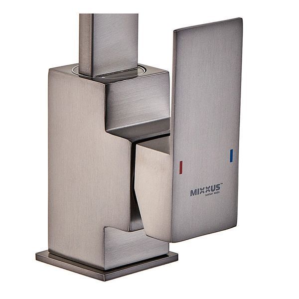 Смеситель для кухни Mixxus KUB-011 Graphite из нерж. стали SUS304 (Цв. графит) (MI6096) MI6096 фото