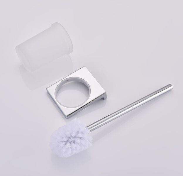 Ершик для унитаза подвесной Koer AS-0105-01 (стекло) цвет хром глянец (KR6173) KR6173 фото