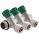 Колектор вентильний з фитингом Koer KR.1123-3 3/4"x3 ways (KR2830) KR2830 фото 1