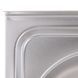 Мойка кухонная Zerix Z8050D-08-180E DOUBLE (Satin) (ZM0569) ZM0569 фото 3