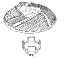 Стартер у зборі для бензинового двигуна Briggs & Stratton, мідь (84010941) 84010941 фото