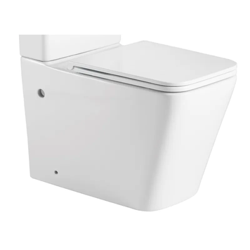 Чаша унітазу-компакту Mixxus Premium Quadro-0402-R Bowl 675х390х855 Rimless без сидіння (MI8340) MI8340 фото