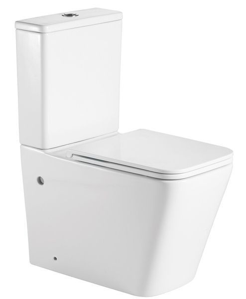Чаша унитаза-компакта Mixxus Premium Quadro-0402-R Bowl 675х390х855 Rimless без сиденья (MI8340) MI8340 фото