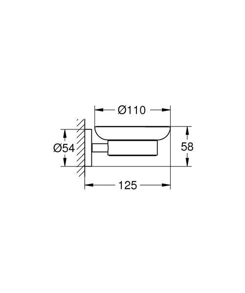 Мильниця Grohe Essentials New (40368001) 40368001 фото