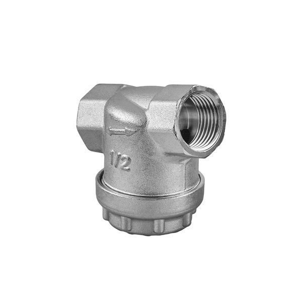 Фильтр грубой очистки Koer KR.F03-1/2.N - 1/2" универсальный никелированный (KR5471) KR5471 фото