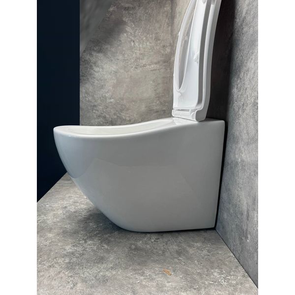 Унитаз подвесной эргономичный Koer TT-0101-T3 520x360x360mm система смыва TORNADO 3.0 (KR5615) KR5615 фото