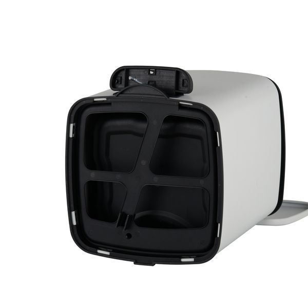 Мусорное ведро с плавным закрытием квадратное Zerix Kubix-TC0106 White 6 л (цвет белый) (ZX6109) ZX6109 фото