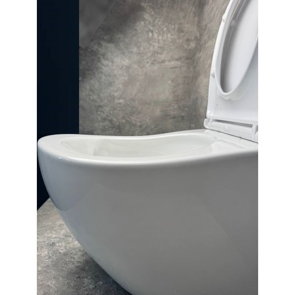 Унитаз подвесной эргономичный Koer TT-0101-T3 520x360x360mm система смыва TORNADO 3.0 (KR5615) KR5615 фото