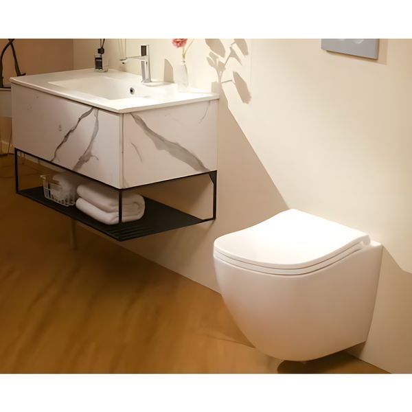 Унитаз подвесной эргономичный Koer TT-0101-T3 520x360x360mm система смыва TORNADO 3.0 (KR5615) KR5615 фото