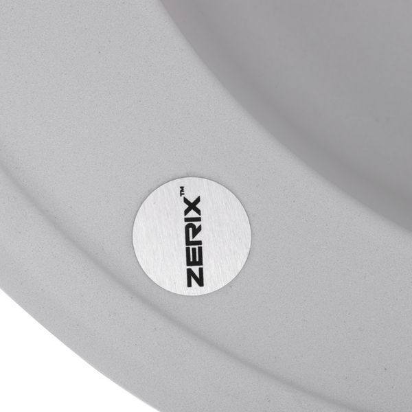 Мийка кухонна Zerix ZS-510R-01 Біла (ZX4531) ZX4531 фото