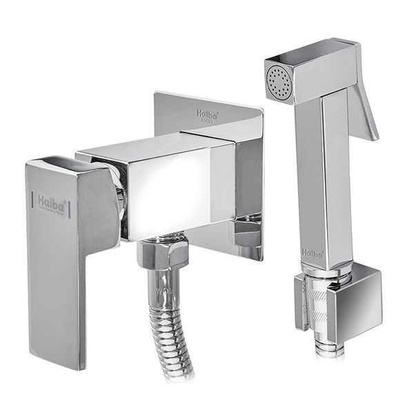 Змішувач для гігієнічного душу Haiba Kubus 002 (Inner) (HB3950) HB3950 фото
