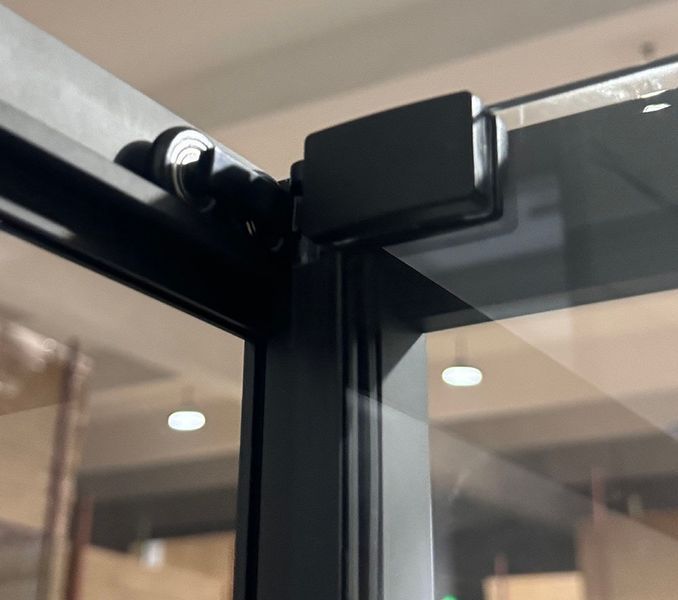 Душова кабіна без піддону Mixxus Premium Quadro SC01-120x80x195-TR Black прозоре скло 6мм (MI8293) MI8293 фото
