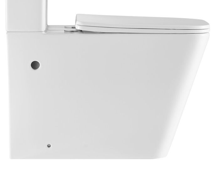 Чаша унитаза-компакта Mixxus Premium Quadro-0402-R Bowl 675х390х855 Rimless без сиденья (MI8340) MI8340 фото
