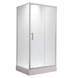 Душова кабіна без піддону MIXXUS HARD SC01-120x80x185-TR CHROME прозоре скло 5мм NEW (MI8369) MI8369 фото 1