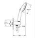 Душовий набір Grohe Tempesta 100 2 режими (264062433) 264062433 фото 3