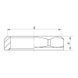 Контрольна гайка 3/4" Koer KF.K08 (KF0002) KF0002 фото 2
