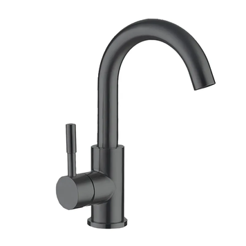 Змішувач для умивальника Mixxus SUS-011-B graphite (MI5906) MI5906 фото