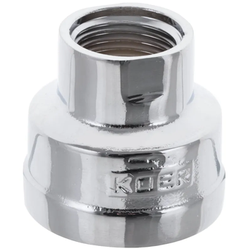 Муфта редукційна 1/2"х1" (хром) Koer KF.C0610.chr (KF0119) KF0119 фото