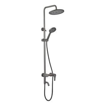 Душова колона із змішувачем Champion SAP-009-J Graphite (нерж. сталь) (CH6165) CH6165 фото