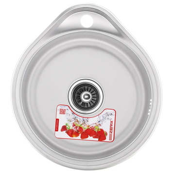 Мойка кухонная Zerix Z4843-06-160E (Satin) (ZS0566) ZS0566 фото