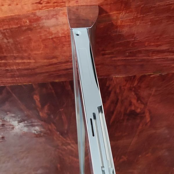 Дверь в нишу Koer SR SD05-120x200-TR-01 прозрачное стекло Easy Clean 6мм, хром (KR5405) KR5405 фото