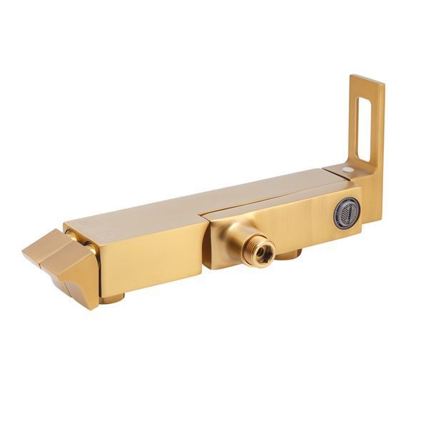 Душевая колонна со смесителем Haiba KANT 009-J BRUSHED GOLD (HB9606) HB9606 фото